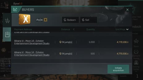 EVE Echoes AUR Top-Up Comparison: Web UID vs In-Game Store