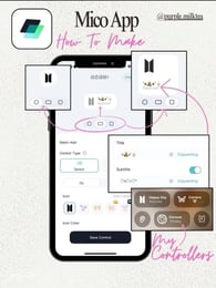 Mico Live Control Settings and Host Screen Layout Guide