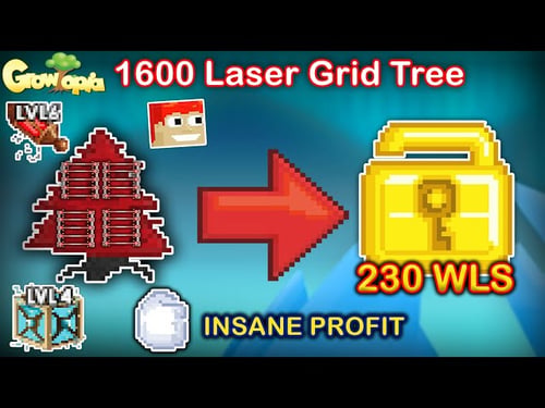 Growtopia Laser Grid Gem Farm Route and Farming Guide