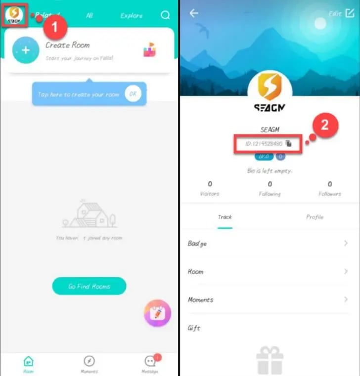 How to find your Yalla Live Gold UID
