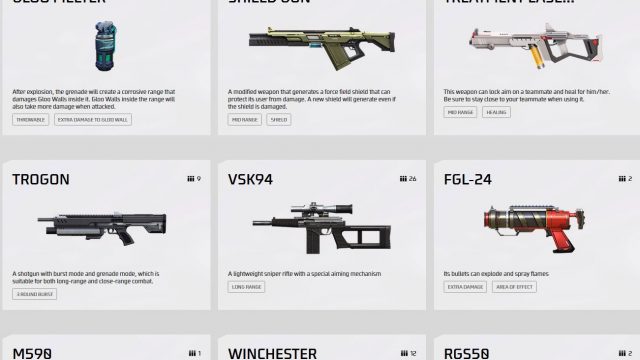 Free Fire Battle Royale character skill loadout interface
