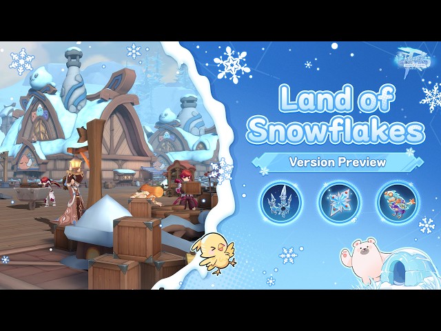 معاينة لخريطة توسعة Land of Snowflakes في لعبة Ragnarok M Eternal Love