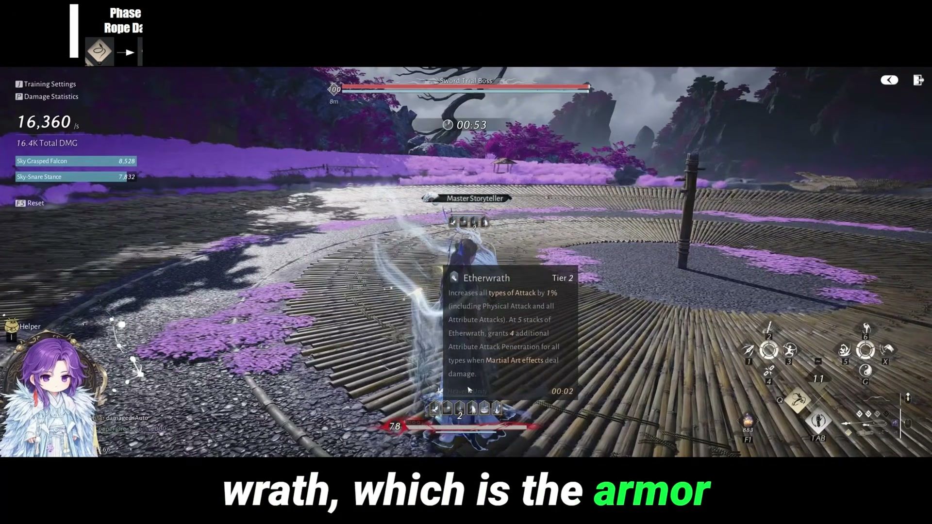 Where Winds Meet Gauntlets Etherwrath gear set stacks