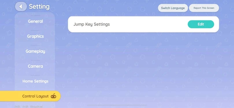 Heartopia customer support center option inside general settings