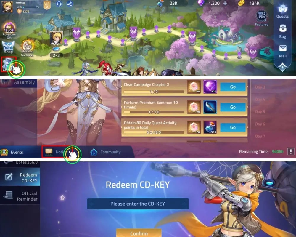 How to find your Mobile Legends: Adventure M-Cash UID