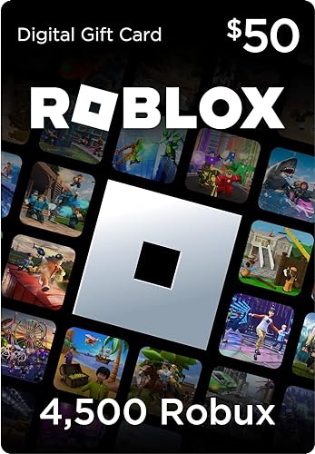Roblox 50 dollar gift card voucher code