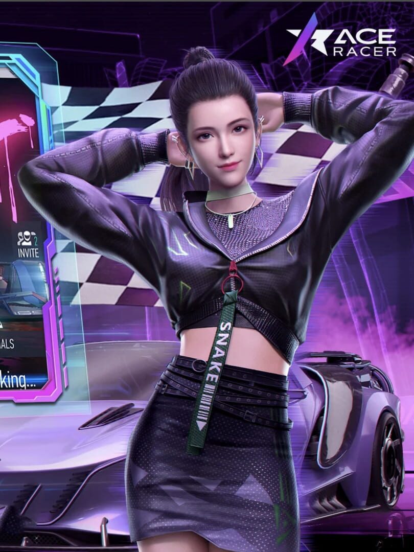 Ace Racer regional server select screen