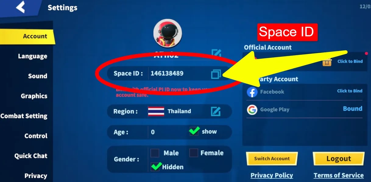 Super Sus in-game graphics and frame rate settings interface