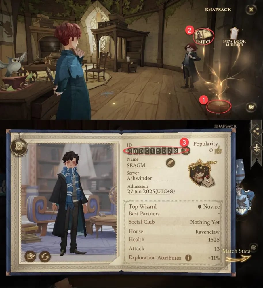 How to find your Harry Potter: Magic Awakened Top Up UID