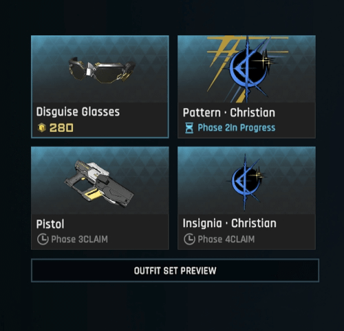 Christian's Challenge reward track