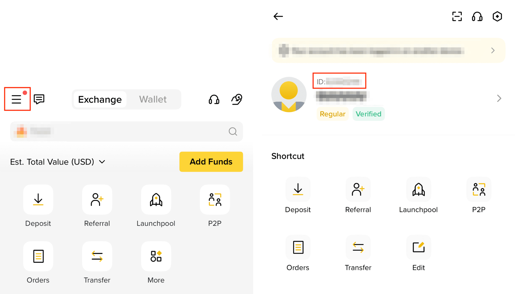 How to find your Binmo UID