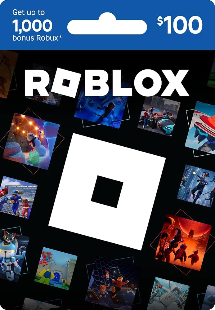Roblox 100 dollar gift card digital balance