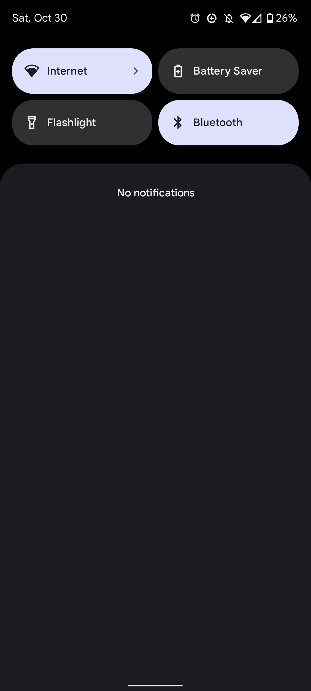 Android notification shade displaying game alert cards