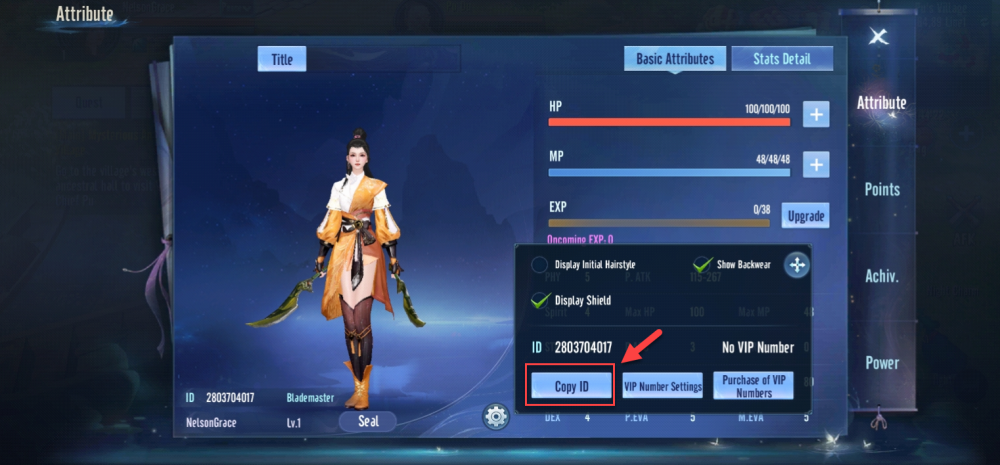 How to find your Ghost Story: Love Destiny UID
