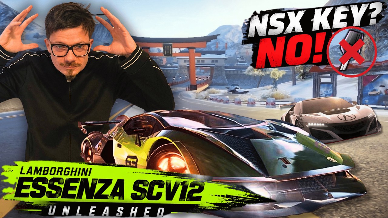 Lamborghini Essenza SCV12 competing in the Unleashed event