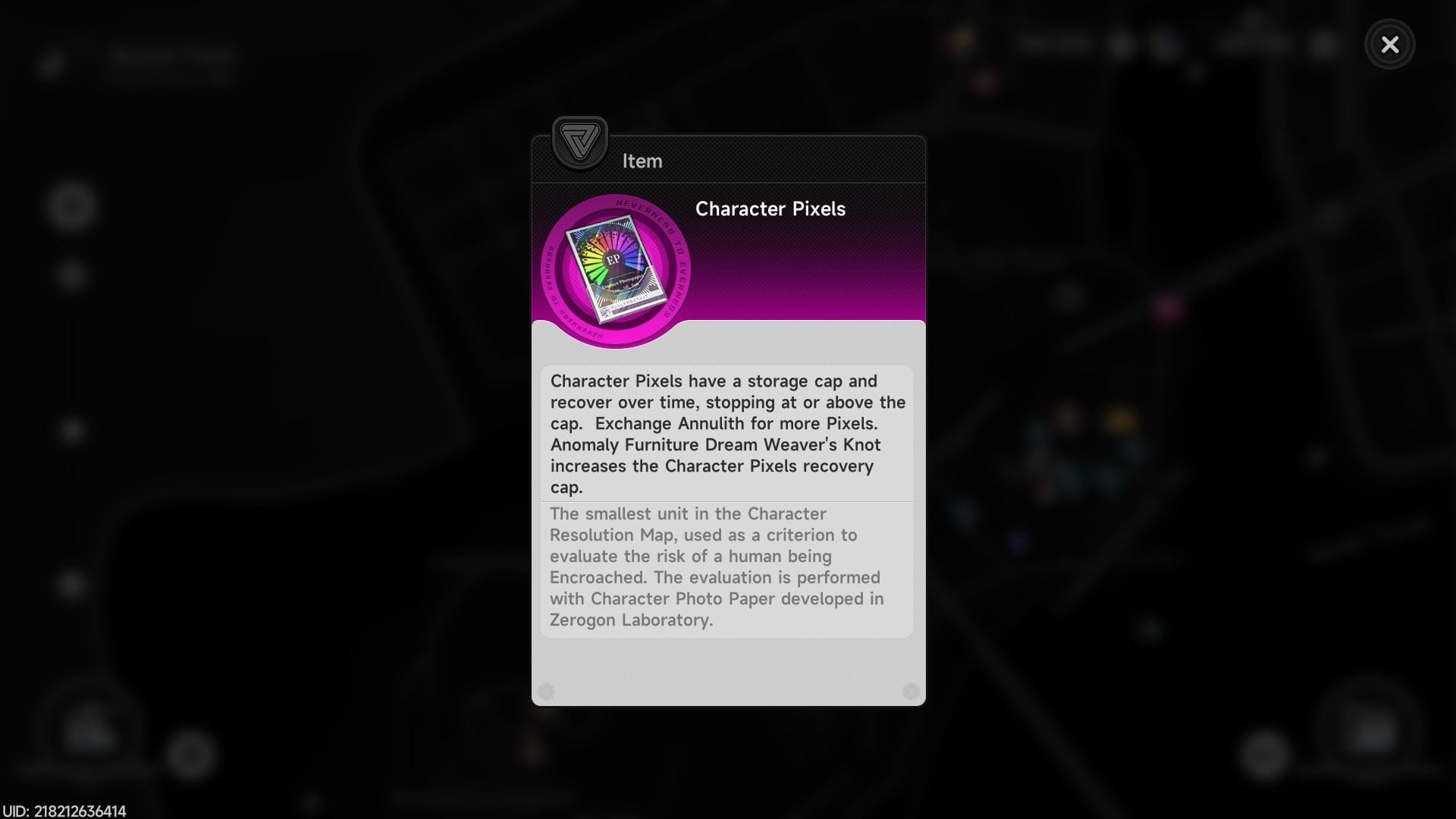 Neverness to Everness character pixels stamina interface and city tycoon progression