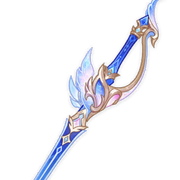 Genshin Impact Whitelake Frostfeather Signature Weapon