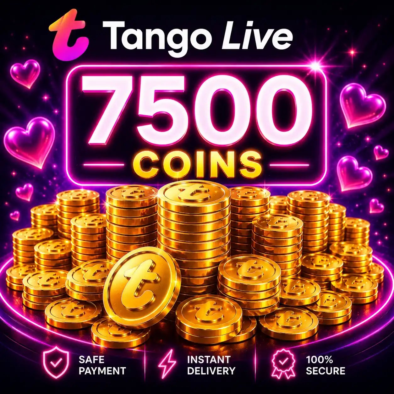 Balíček mincí Tango Live