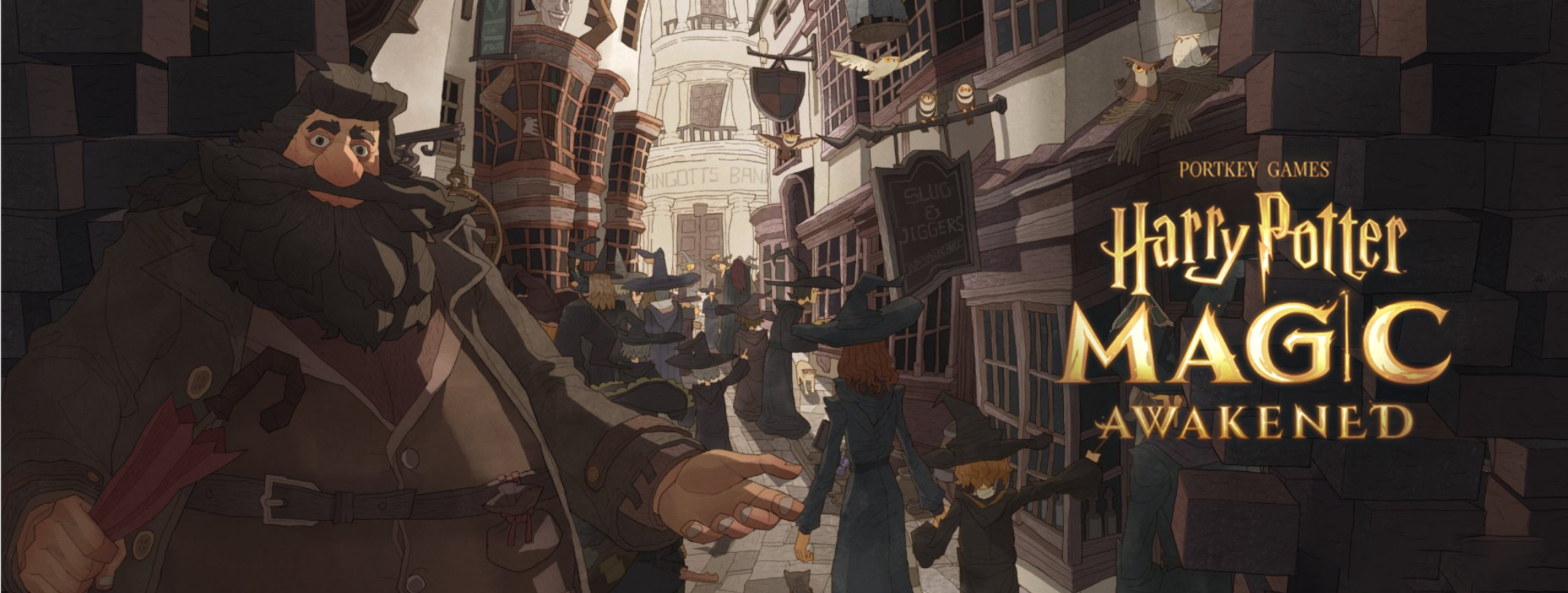 Magical Studies library card draw interface