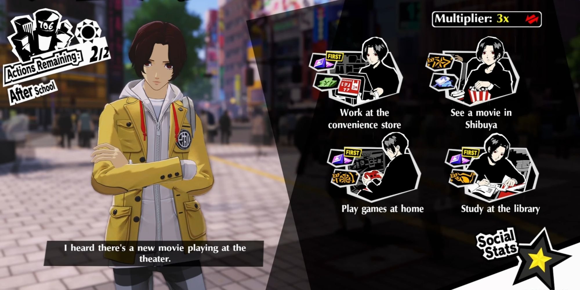 Persona 5 The Phantom X daily goals schedule and weekly supply progression