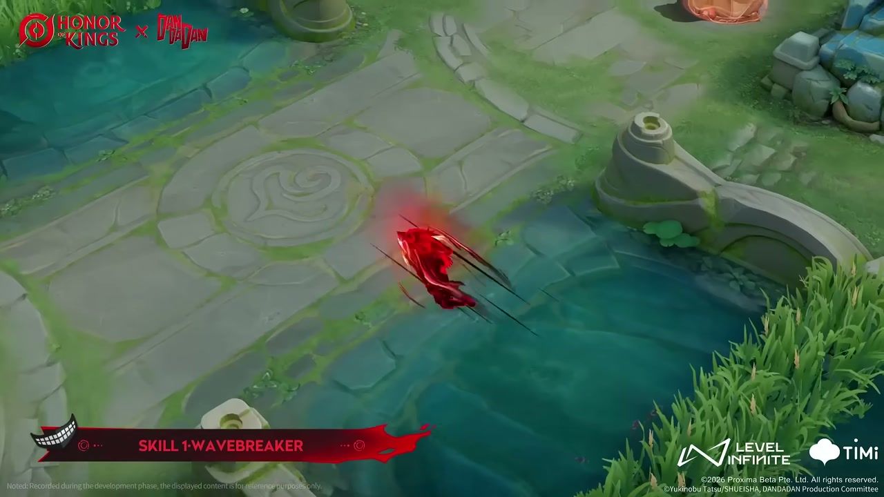 Honor of Kings Lam Okarun Wavebreaker skill effect