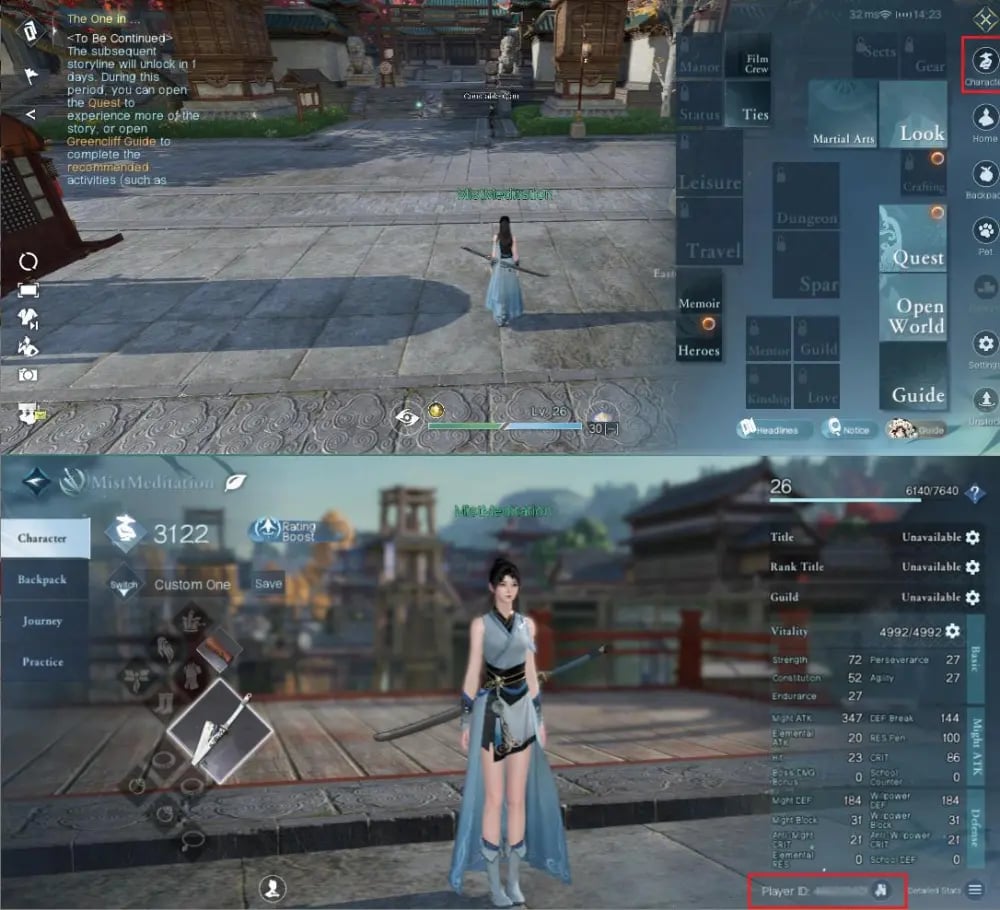 How to find your Sword of Justice Jade Top-Up UID