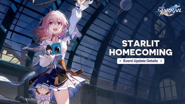 Honkai Star Rail Starlit Homecoming returnee event screen showing reward milestones