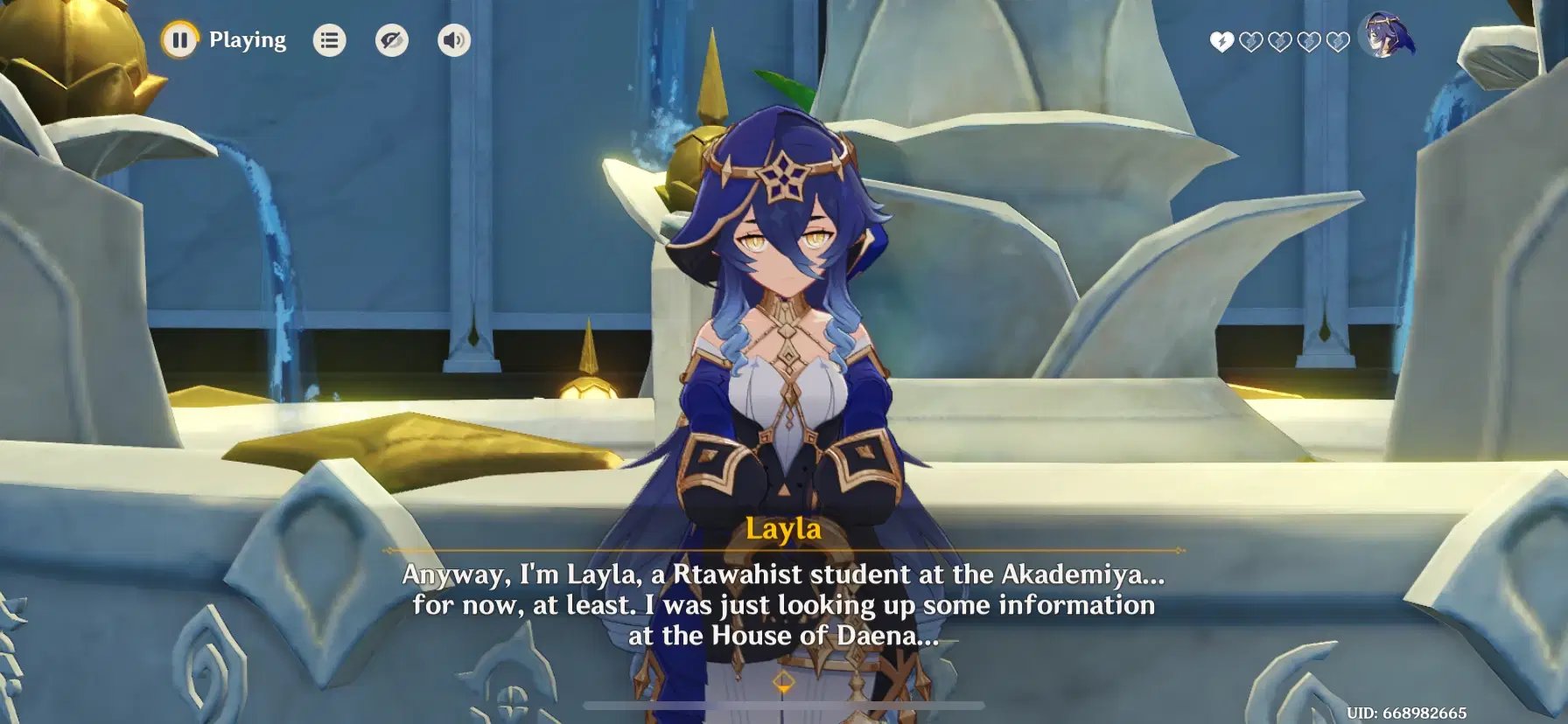 How to find your Layla UID