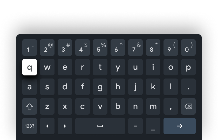 Android emulator keyboard mapping sidebar and touch control overlay interface