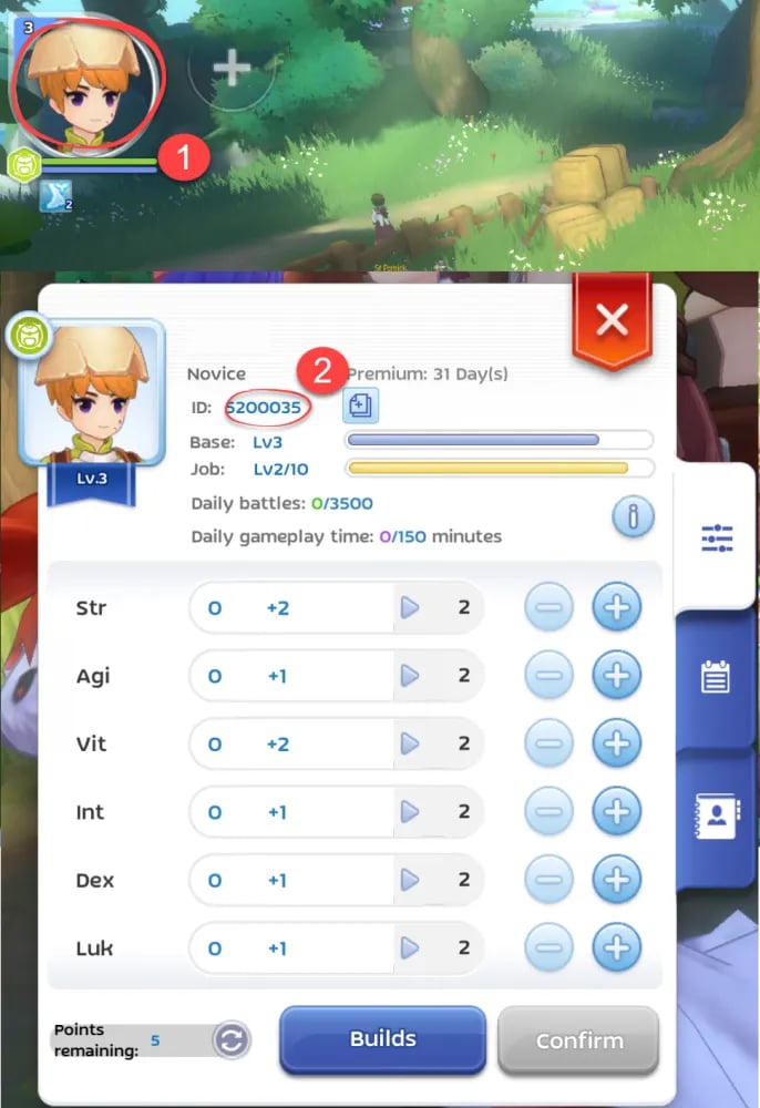 How to find your Ragnarok M: Classic Zeny UID