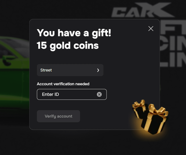 How to find your CarX Street Top-Up UID