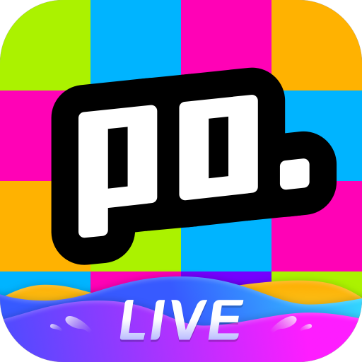 Poppo Live app live room broadcast screen on Android