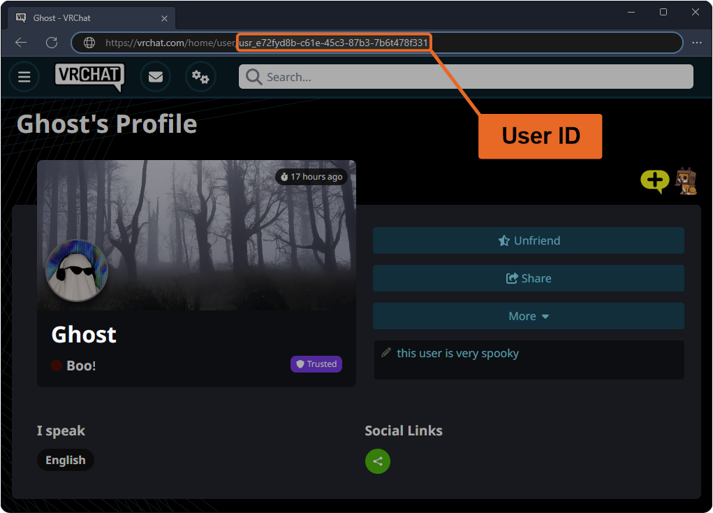 How to find your 4CHAT UID