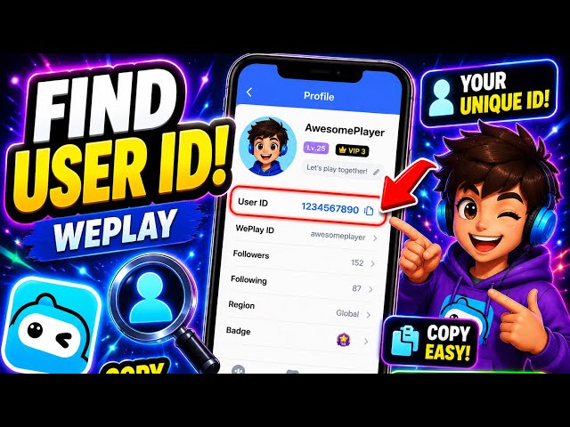 How to find your Weplay UID