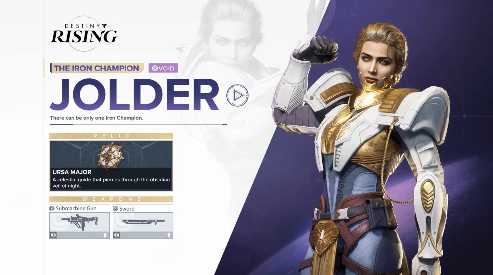 Jolder deploying Barrier of Starlight defensive dome in Destiny Rising