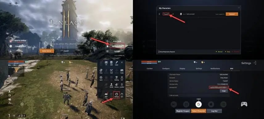 How to find your Lineage2M UID