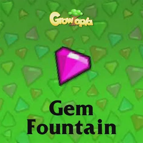 Growtopia Gem Fountain pack