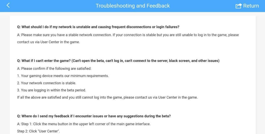Submitting an account recovery ticket through the DMC Peak of Combat User Center