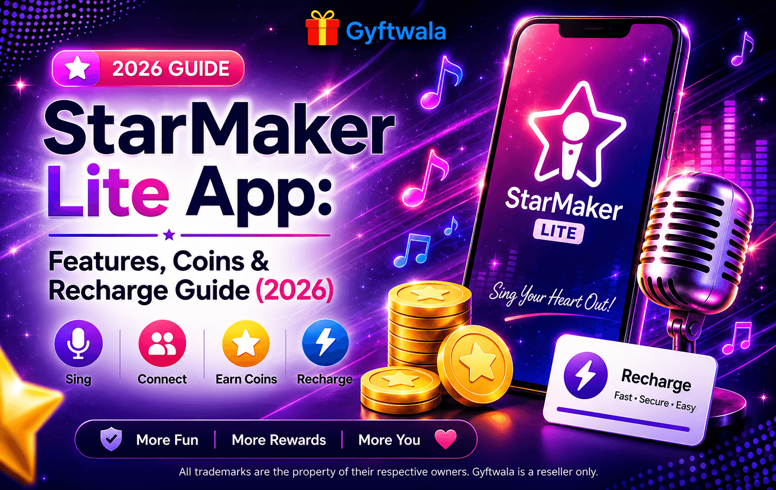 StarMaker VIP song catalog and membership screen