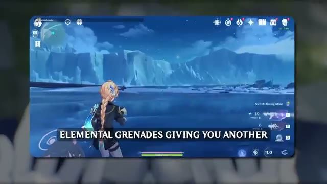 Genshin Impact Snezhnaya shooter mode elemental firearms and grenades