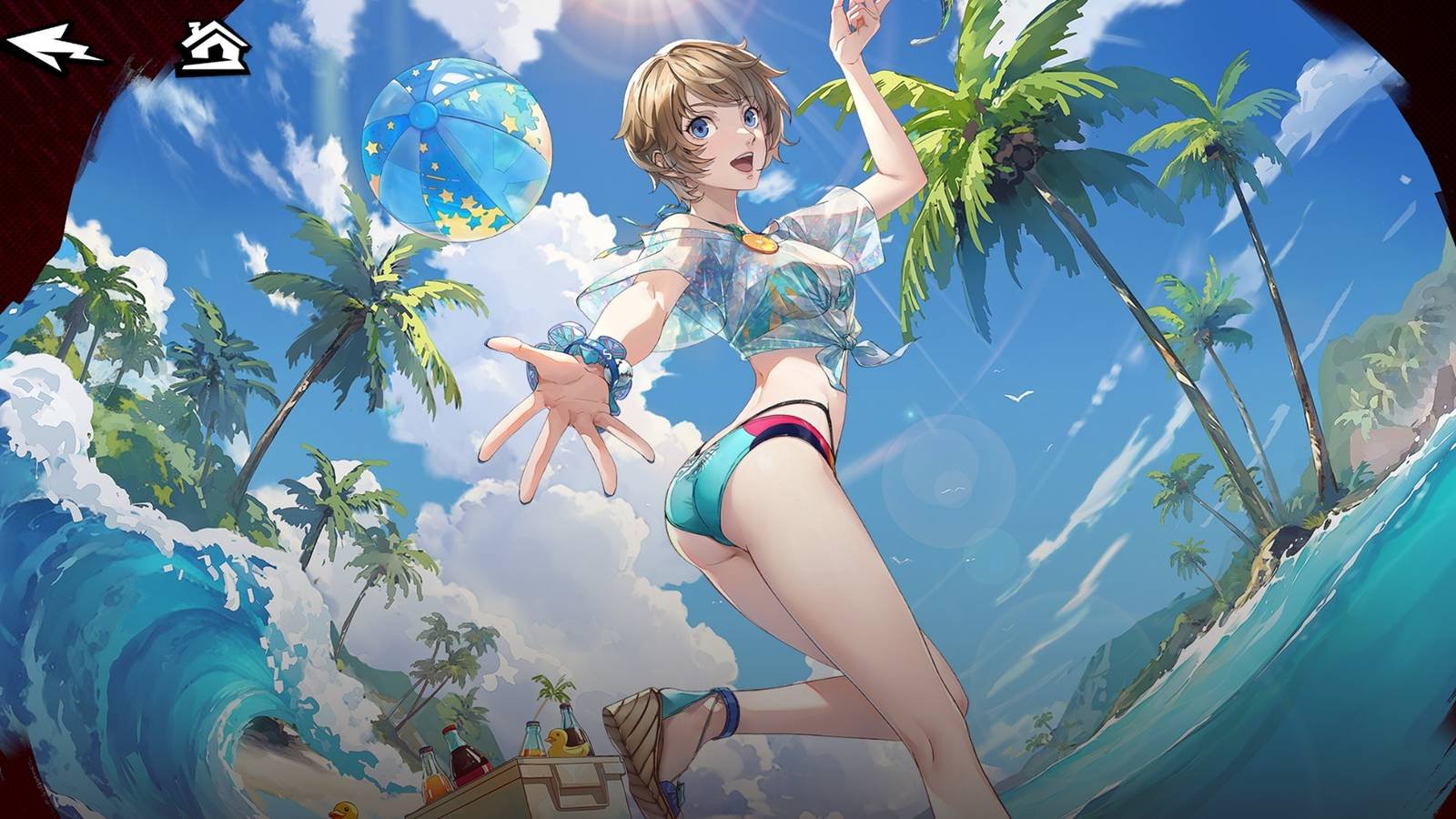 Unità limitata estiva Motoha Arai Tropical in Persona 5: The Phantom X