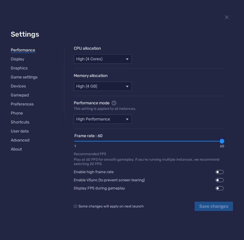 Account management screen in Whiteout Survival showing linked social accounts