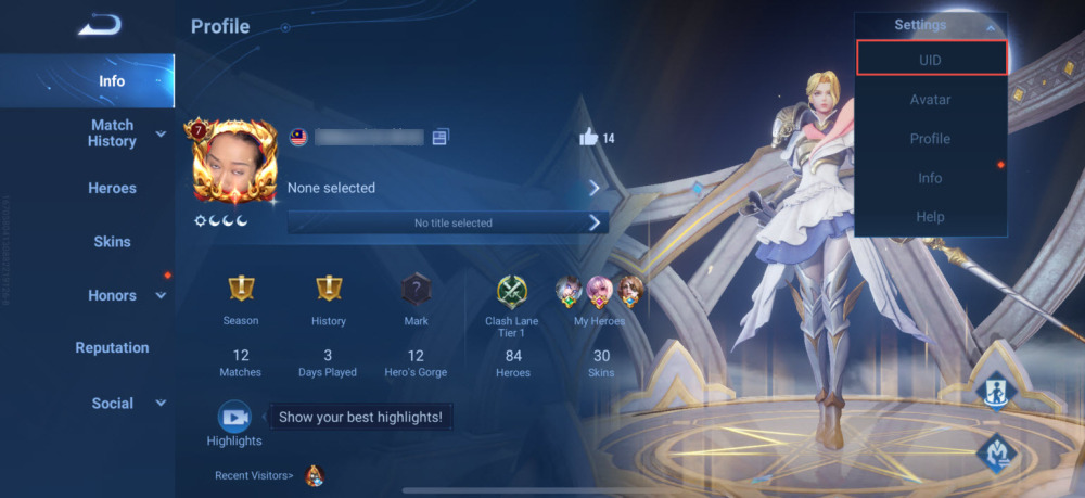 How to find your Haki UID
