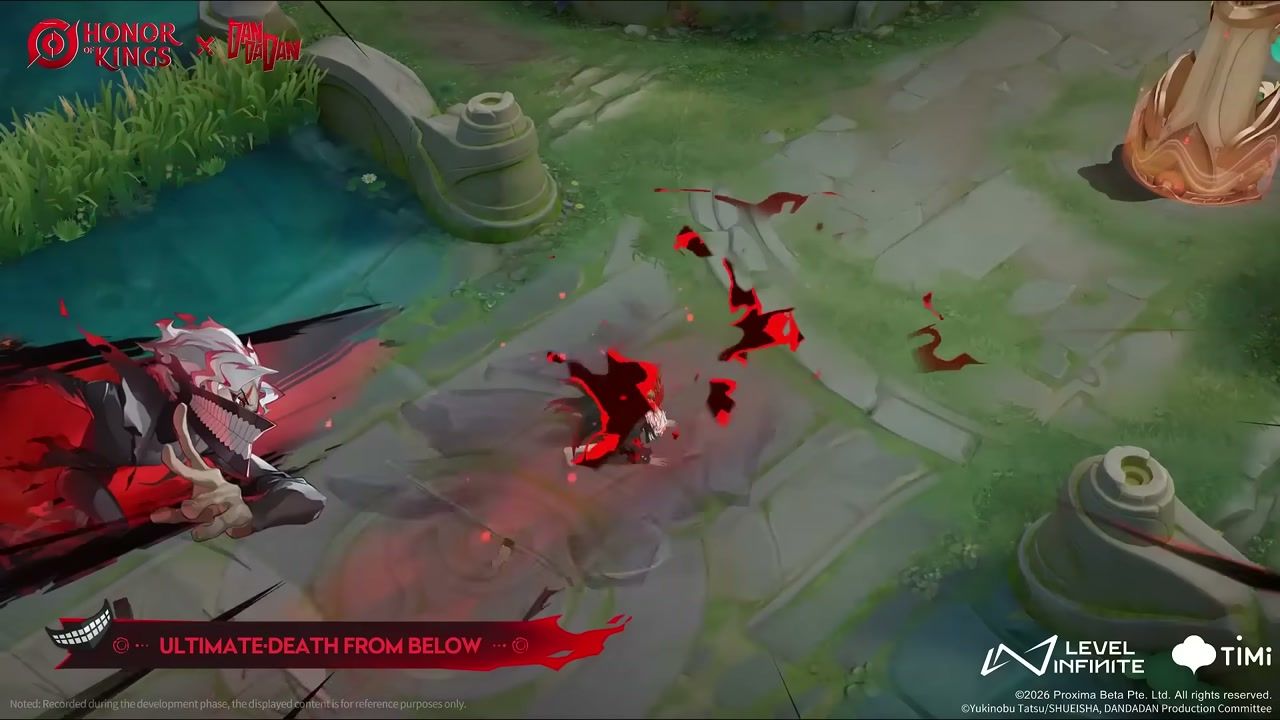 Honor of Kings Lam Okarun Death from Below ultimate