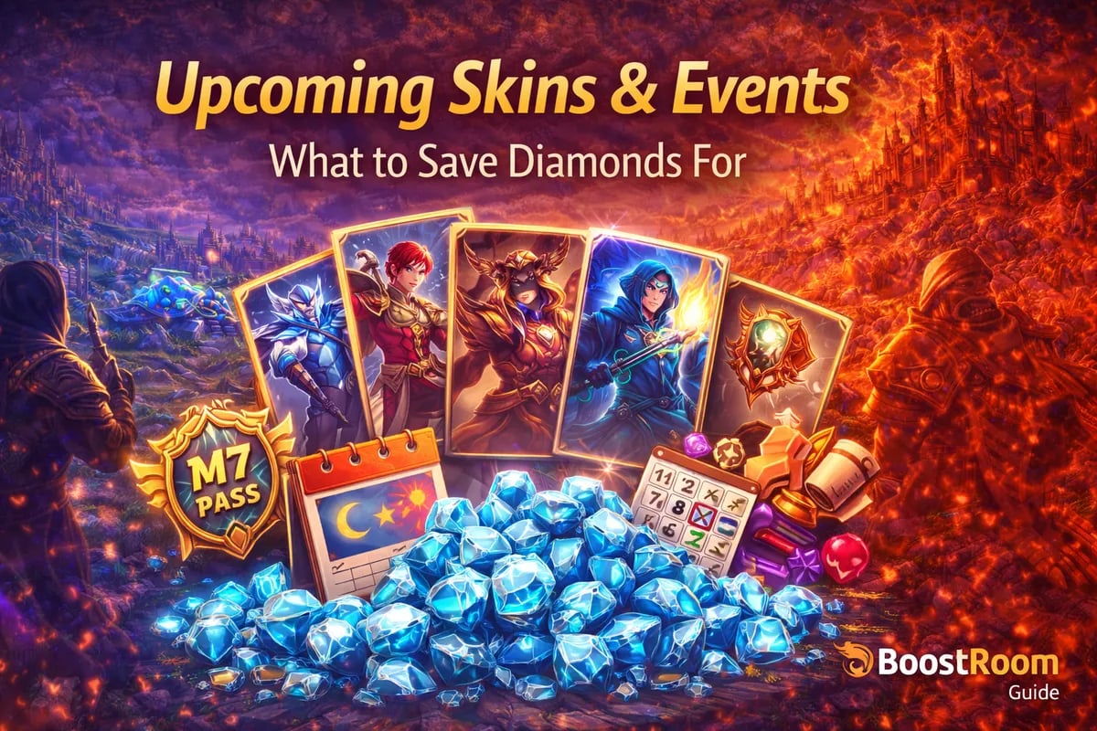 Mobile Legends in-game event interface showing diamond recharge milestone progress
