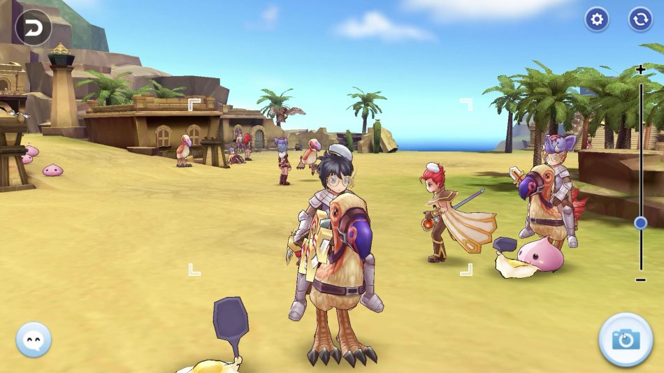 Ragnarok M Eternal Love player engaged in combat with smooth frame rates