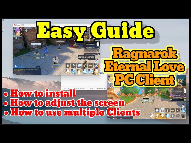 Ragnarok M Eternal Love PC client running at high frame rates during battle