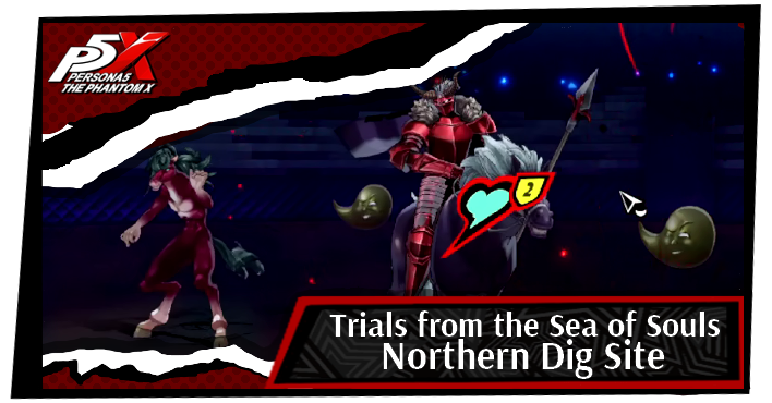 Phantom Idol che combattono contro un boss di alto livello nelle Prove del Mare delle Anime