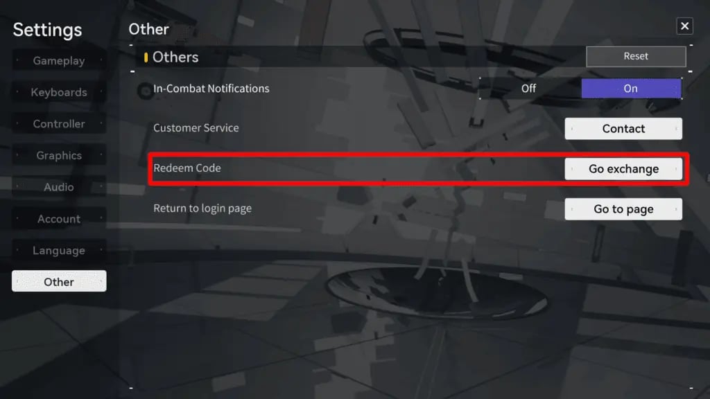 In-game exchange shop menu showing Reward Codes and Rationing Codes for summons