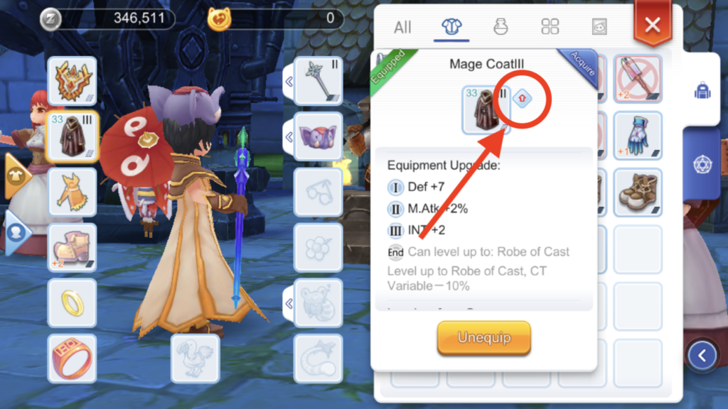 Player refining weapon to +15 in Ragnarok M Classic